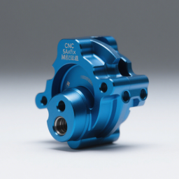 Blue Aerospace CNC Machined Component