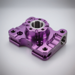 Purple medical CNC Surgical Housing