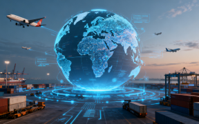 glowing_globe_with_airplane_ship_silhouette