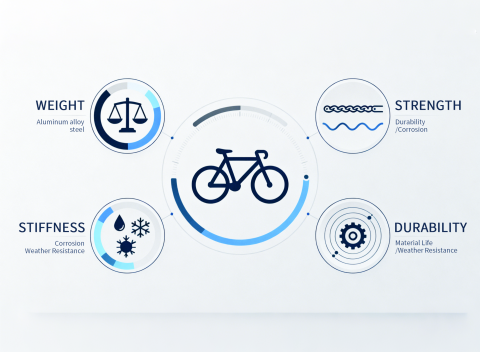 bicycle_parts_requirements_material_impact_infographic
