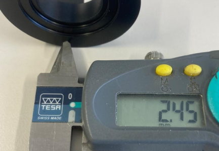 measurement_of_defective_part_with_tesa_caliper