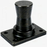 heat_treated_cnc_flange_mount_partheat_treated_cnc_flange_mount_part