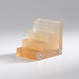 trans_orange_pvc_stepped_block